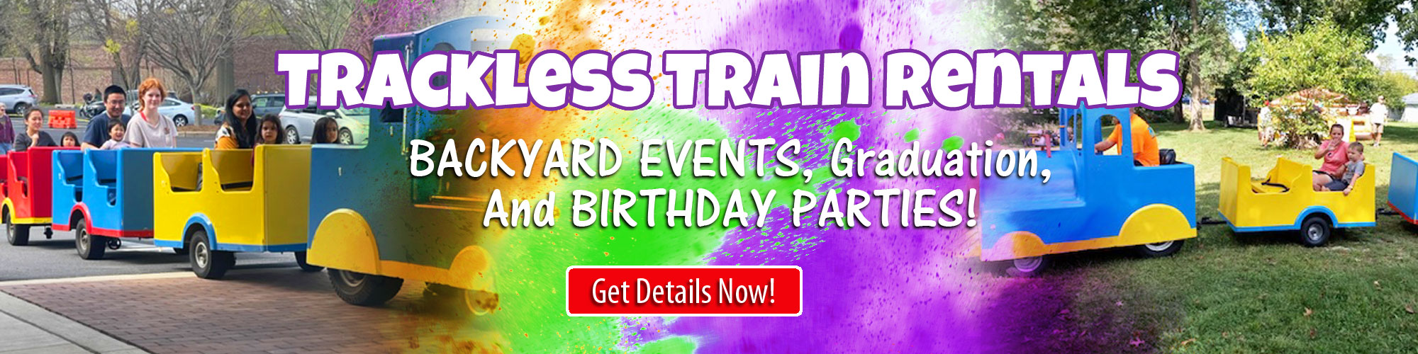 Backyard Train Rentals