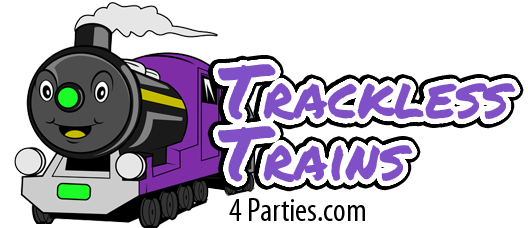 Trackless Train Rentals Logo
