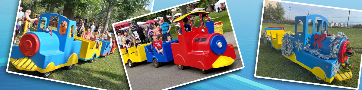 Trackless Trains 4 Parties